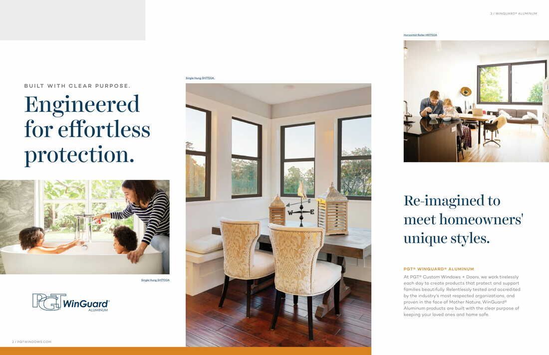 A brochure for a company called engineered for effortless protection.