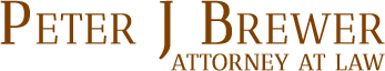 Peter J Brewer Attorney At Law - Logo