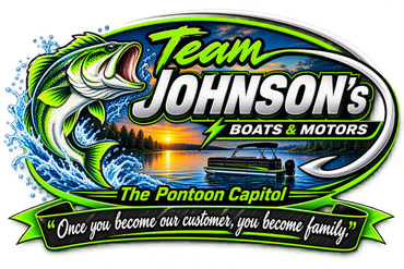 Green roaring fish logo with the word “Team” and small lightning accents on a white background
