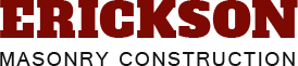 Erickson Masonry Construction Logo