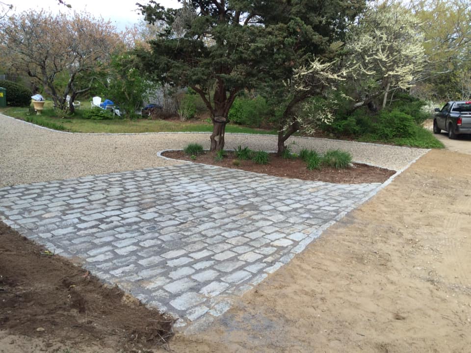 Decorative paving service