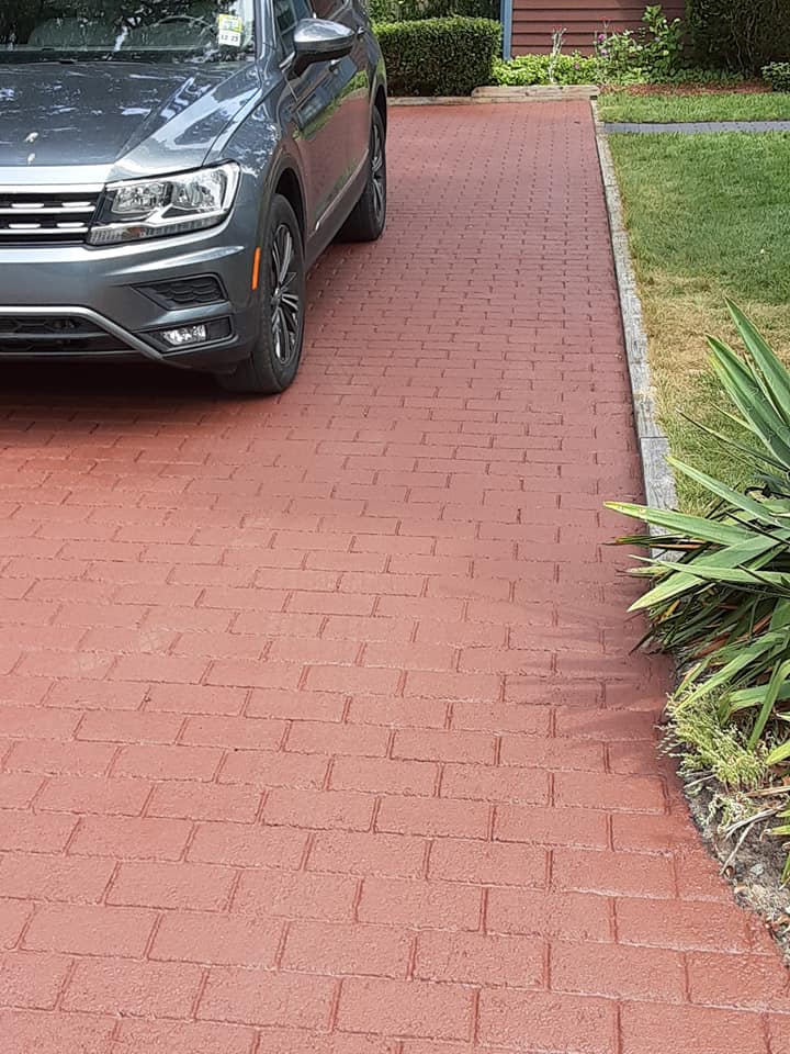 Decorative paving service