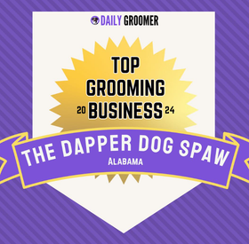 Daily Groomer - Top Grooming Business 2024 - The Dapper Dog Spaw - Alabama
