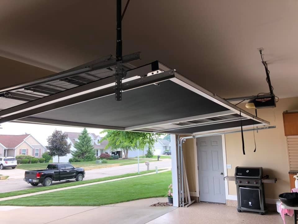 Garage screen doors