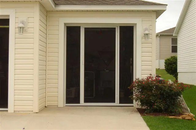 Garage screen doors