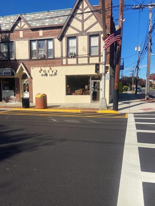 Oasys Day Spa exterior view from across the the street in Wood-Ridge, New Jersey