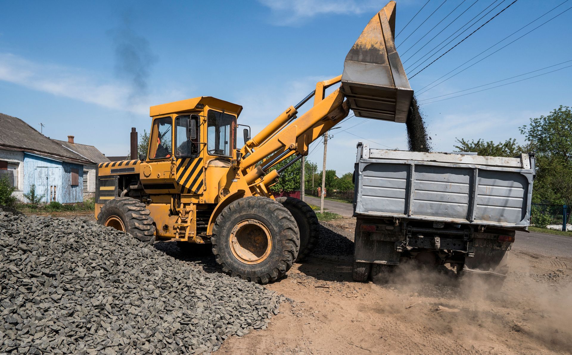 end dump driver