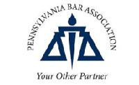 Pennsylvania Bar Association logo: Scales of justice with 