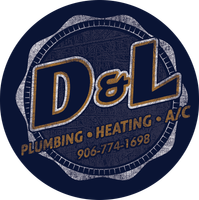 D & L Plumbing Heating & Air Conditioning Logo