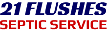 21 Flushes Septic Service logo