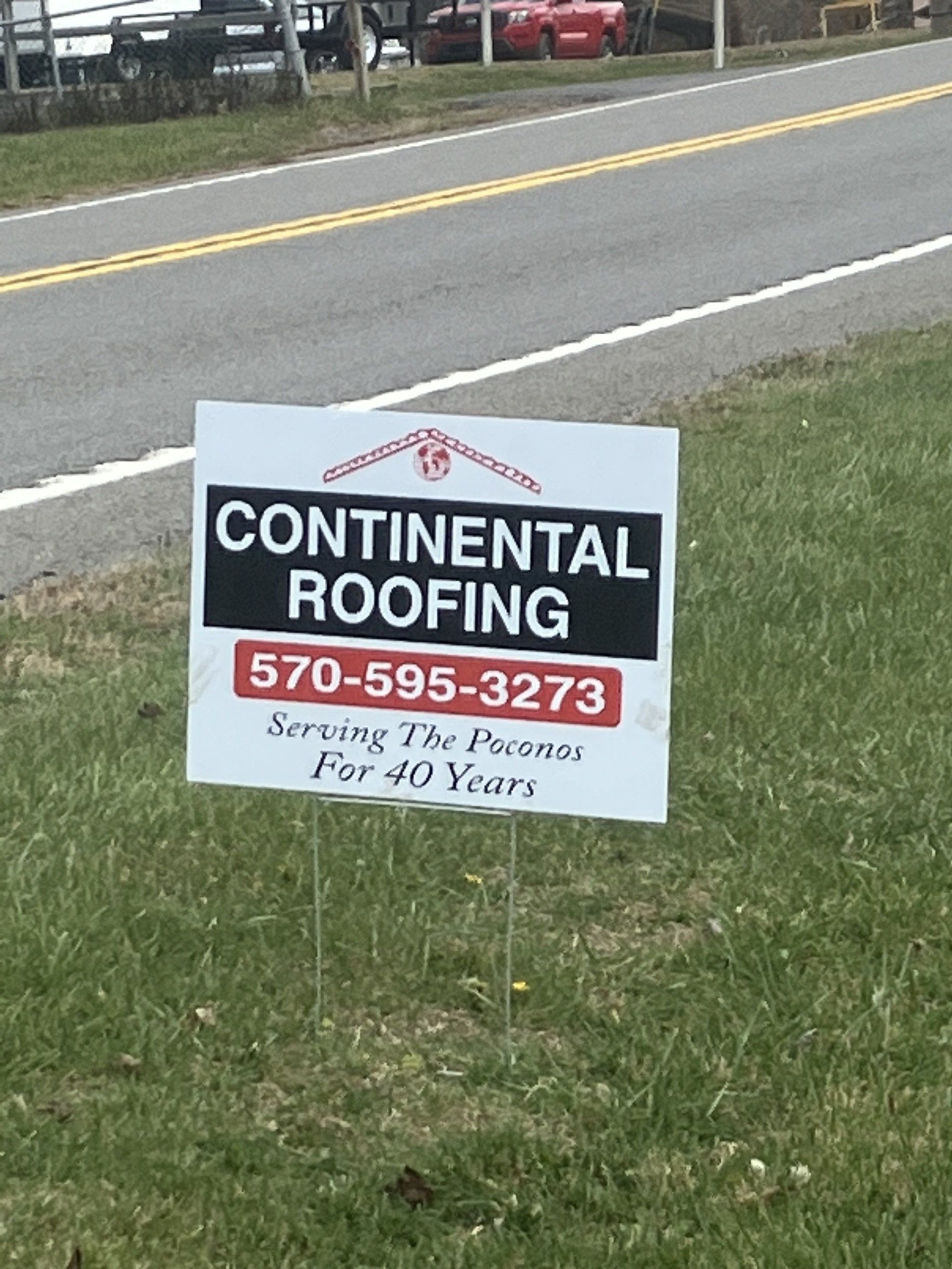 Continental Roofing Signage