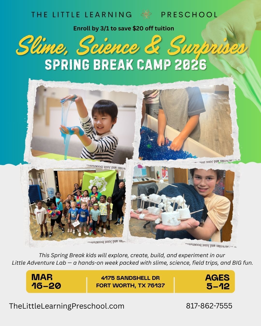 The Little Adventure Lab flier