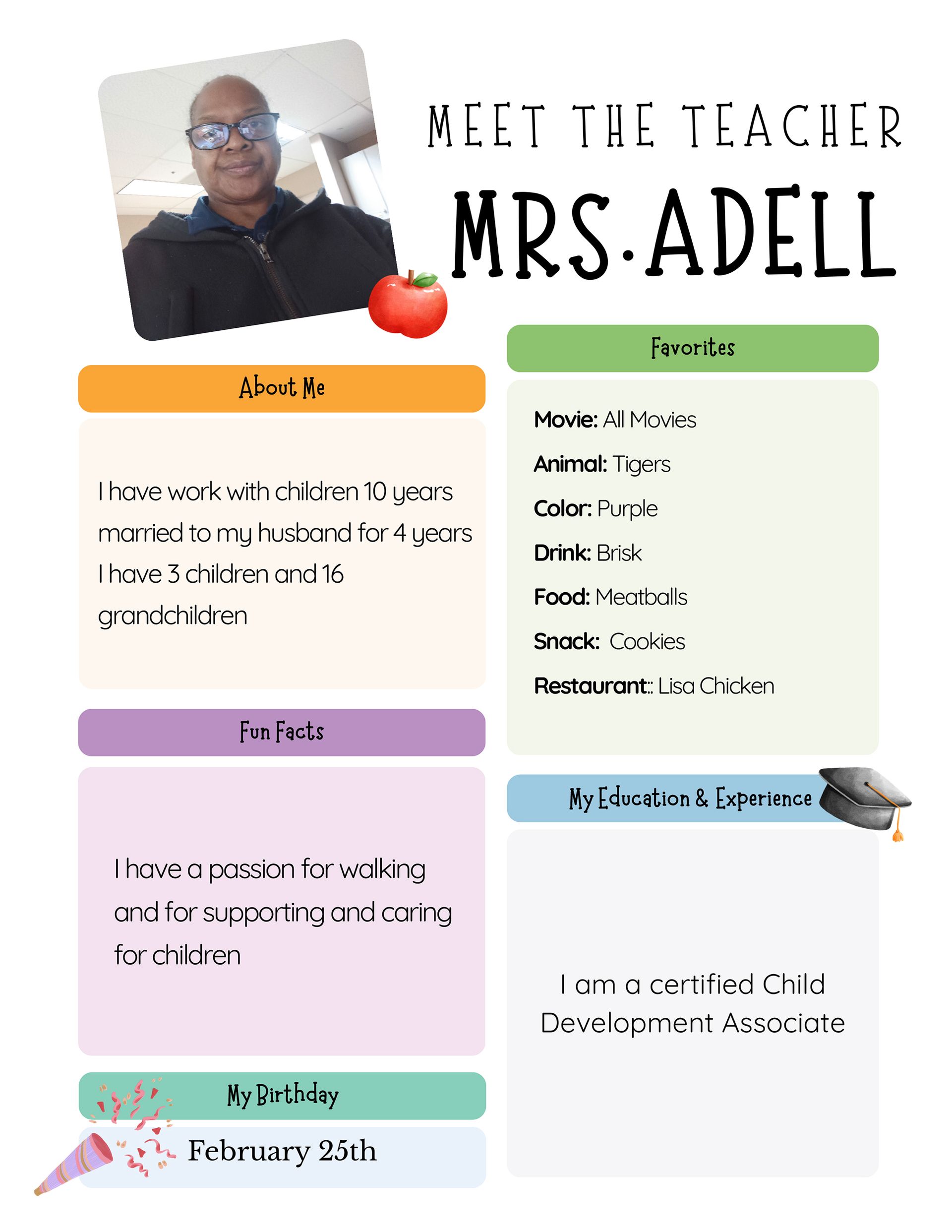 Mrs. Adell