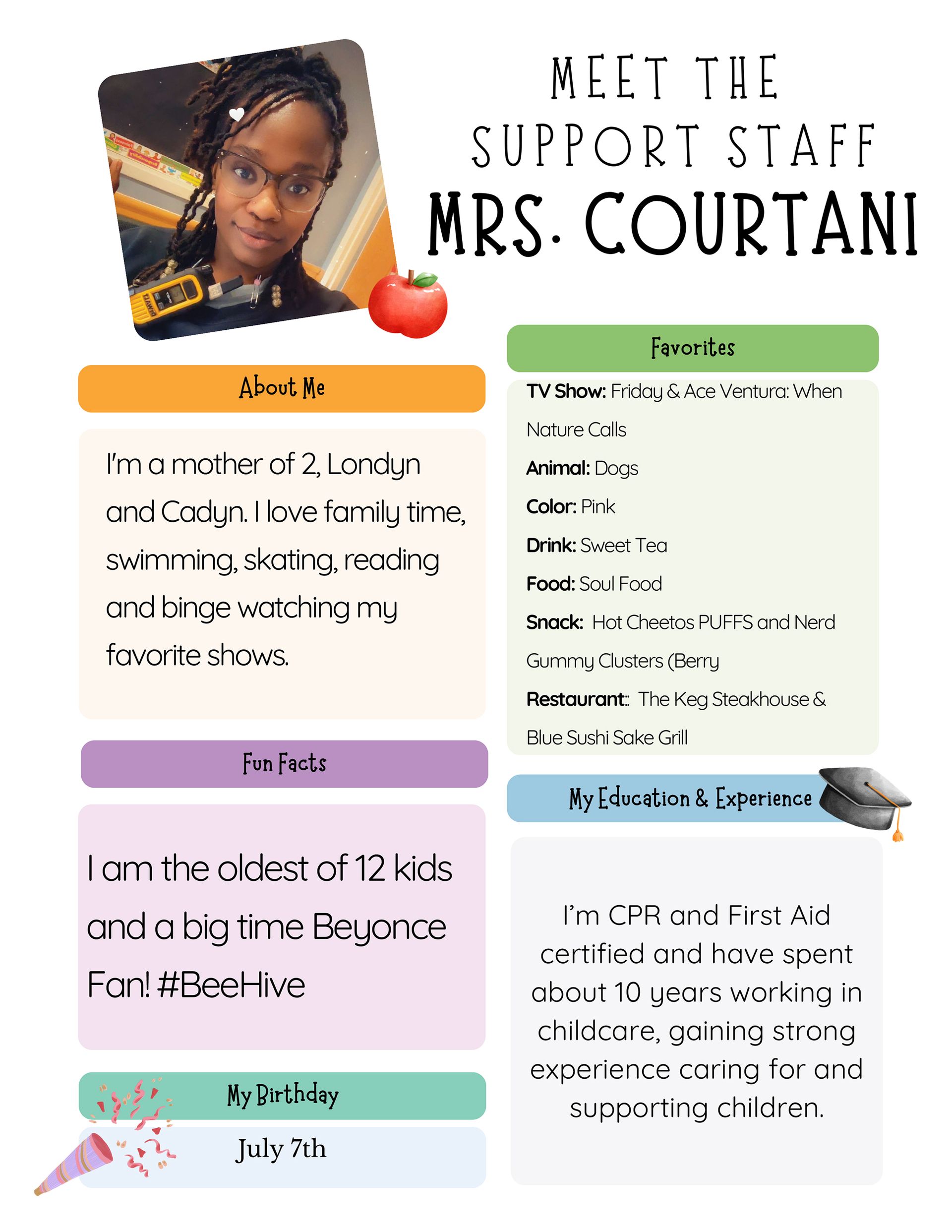 Mrs. Courtani