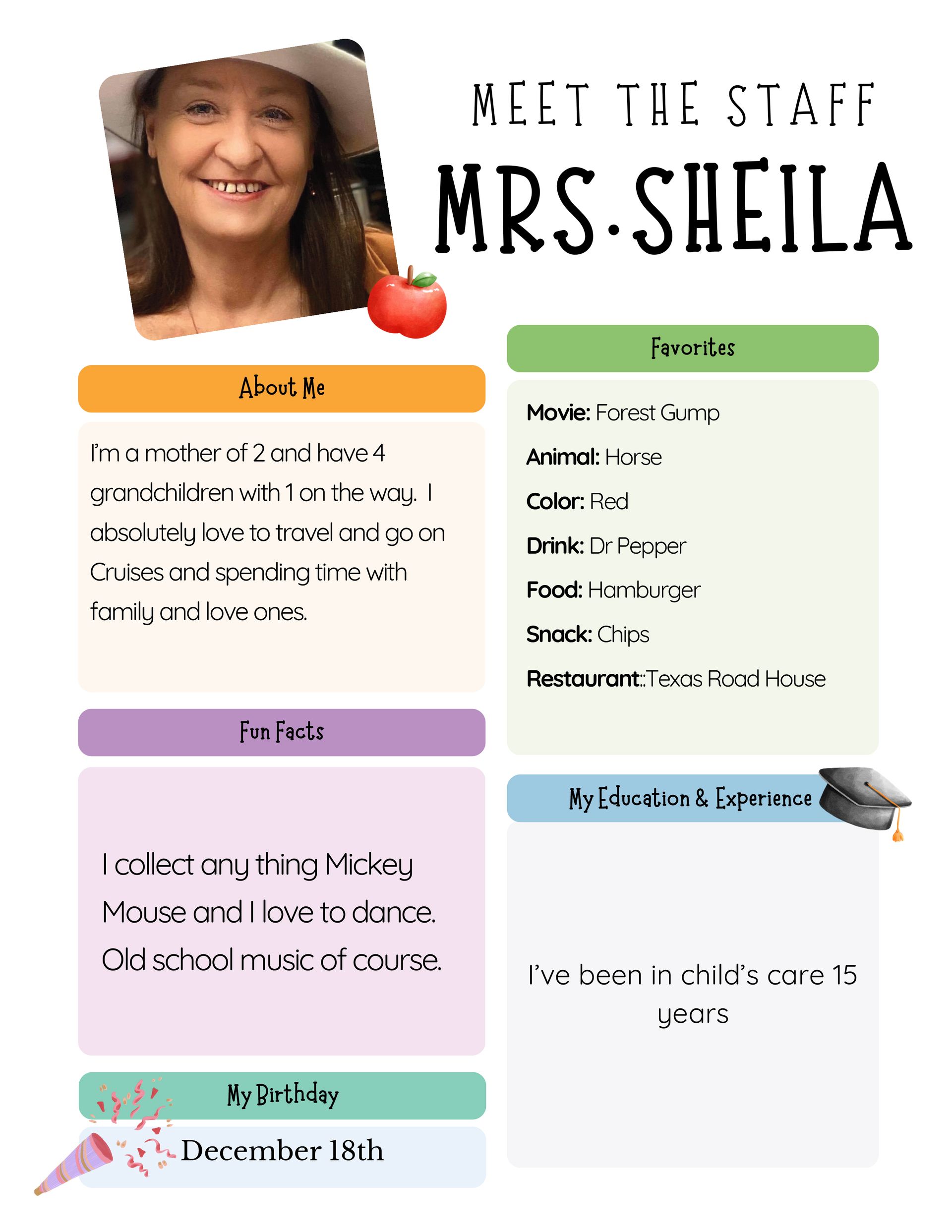 Mrs. Sheila