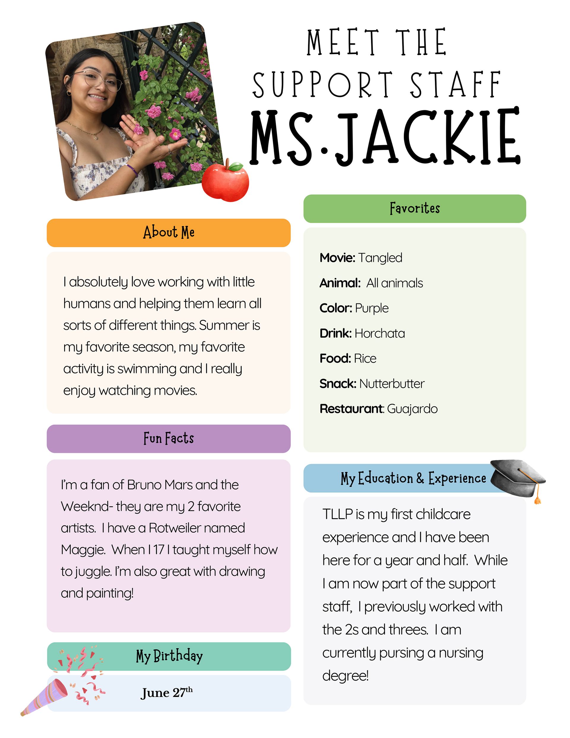 Ms. Jackie