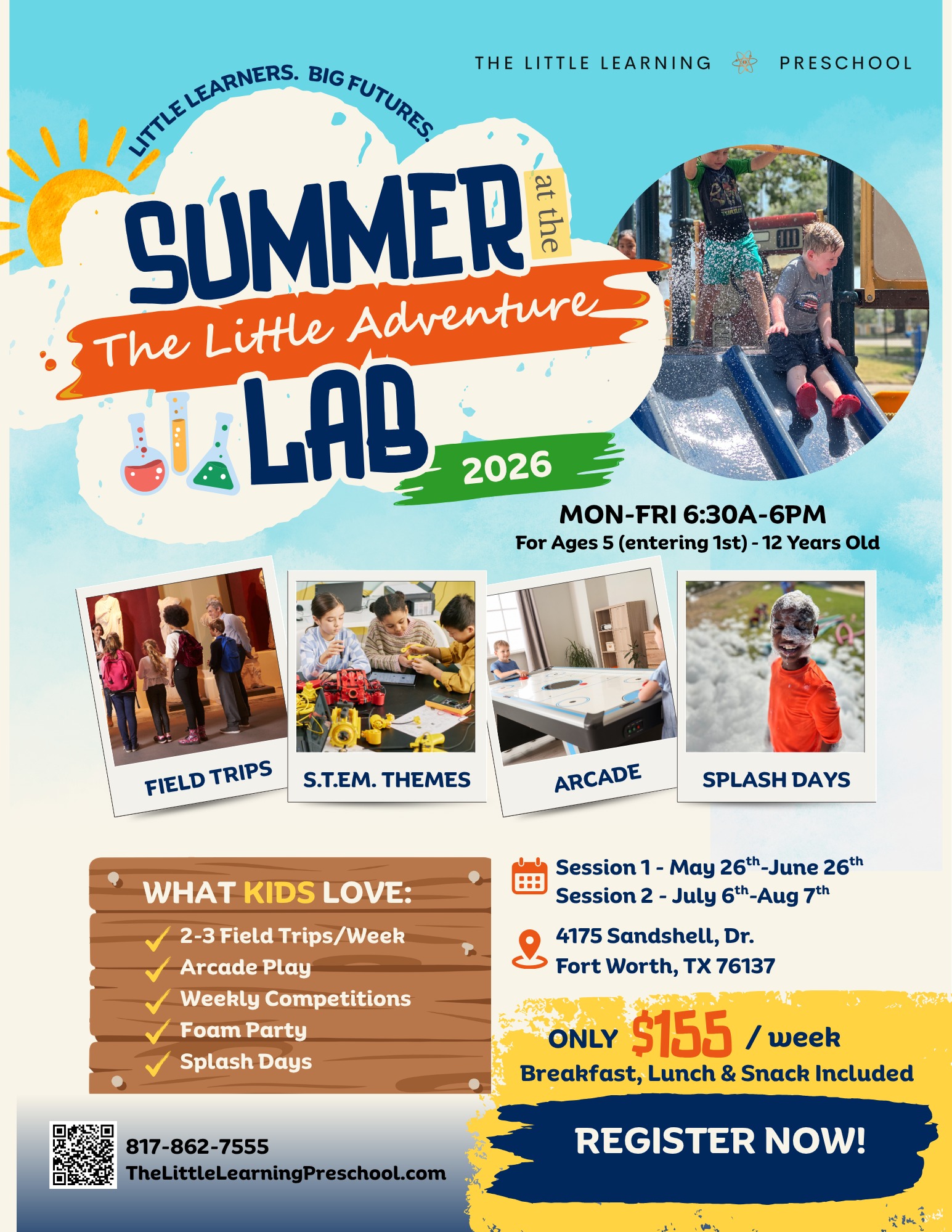The Little Adventure Lab flier