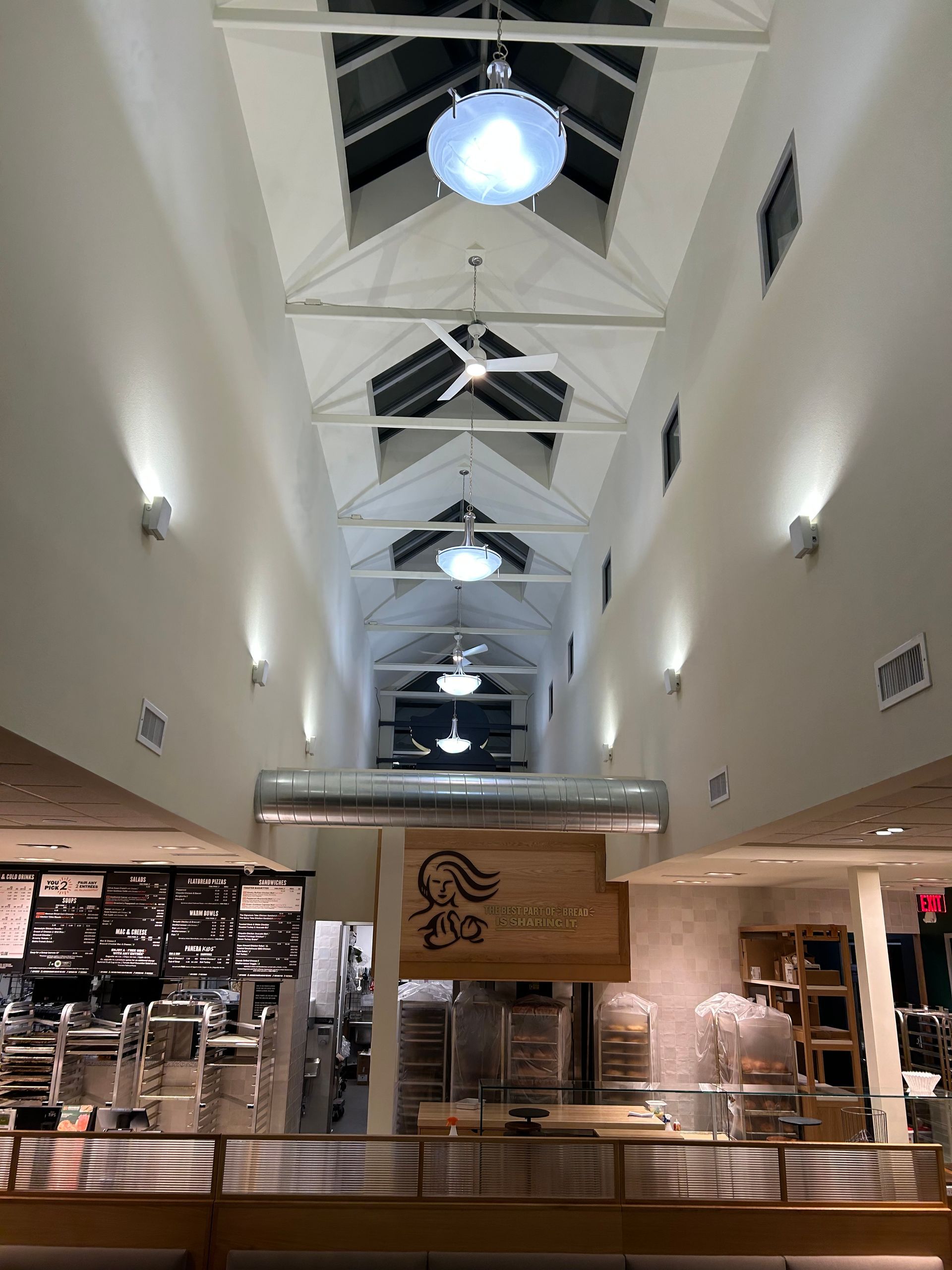 Panera building interior