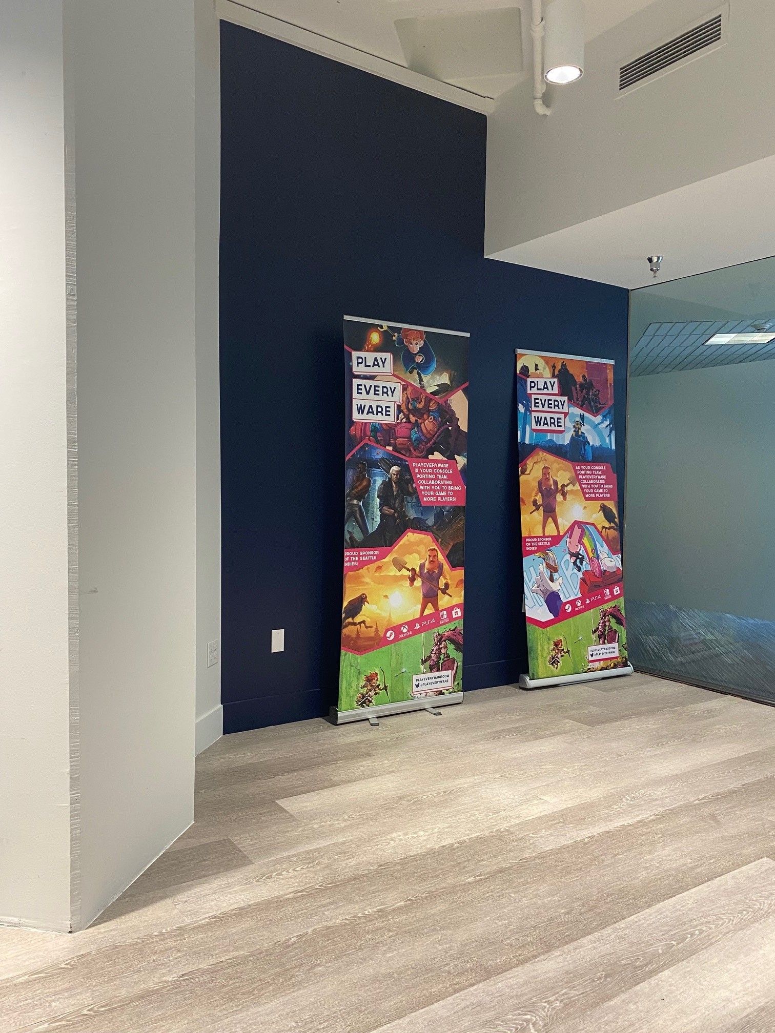 Play every ware signage