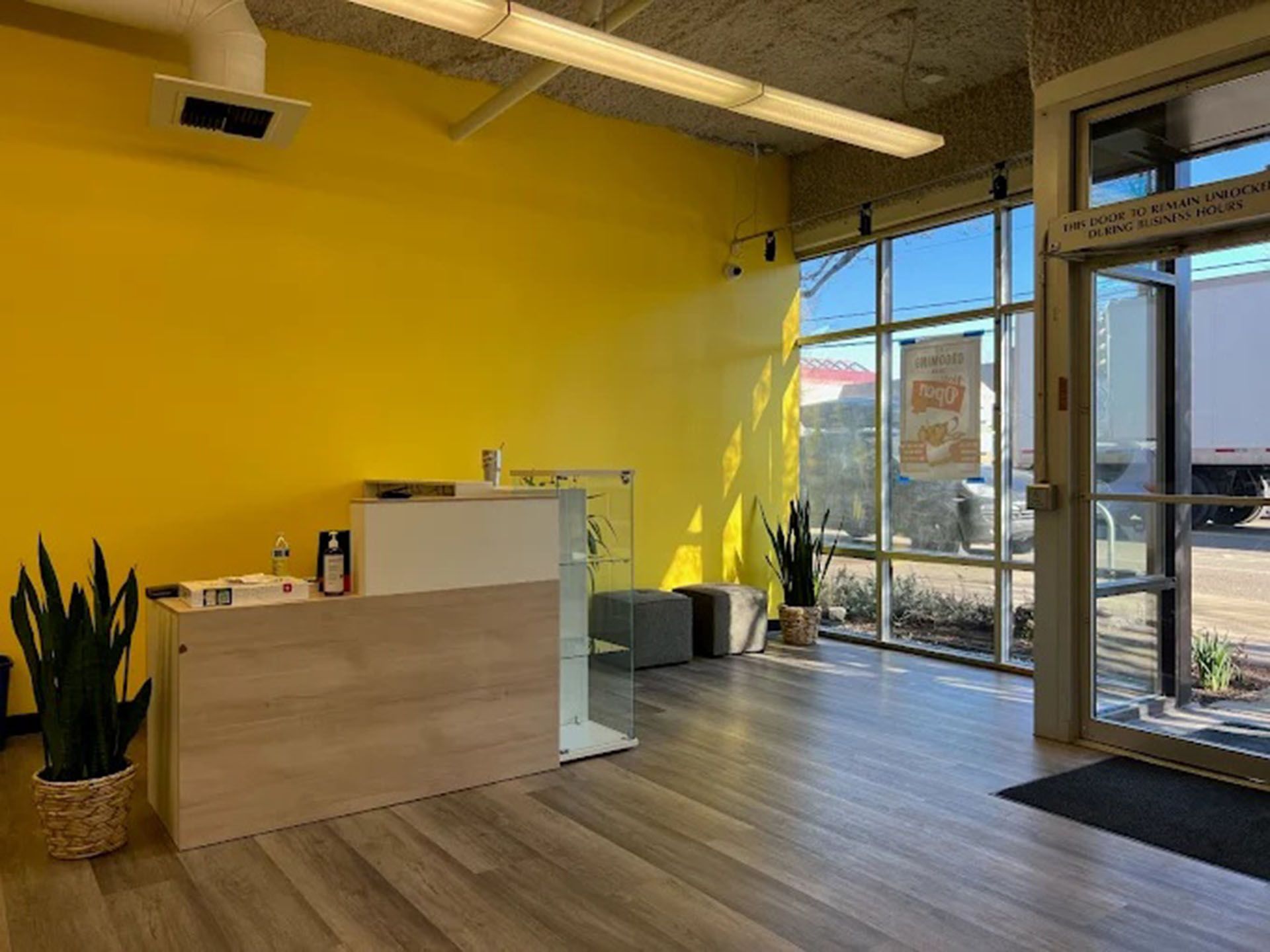 Happy Doggy's reception area