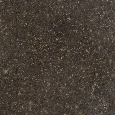 A close up of a black granite counter top
