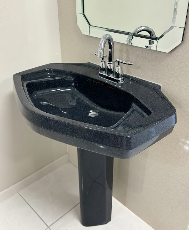 Recessed Oval vanity sink