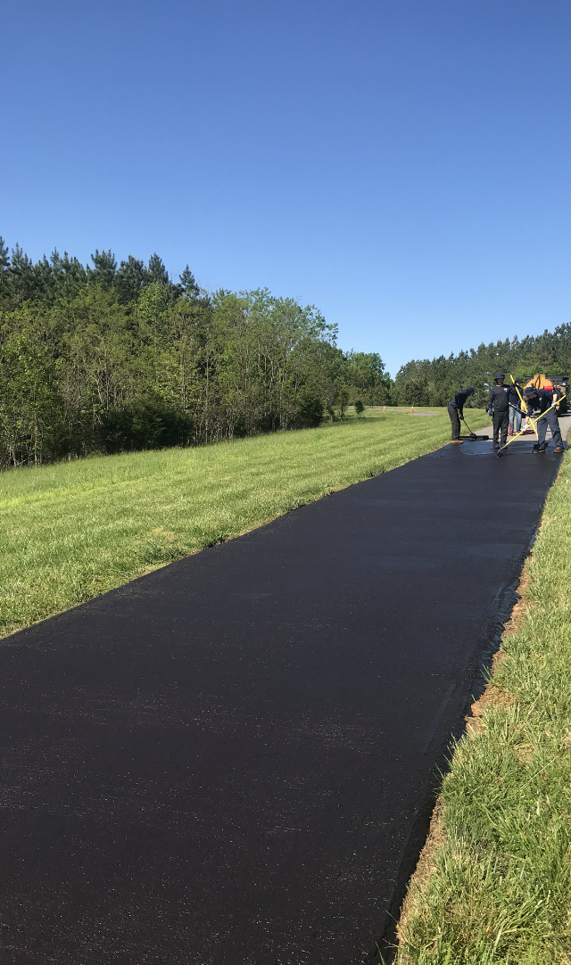 Residential sealcoating