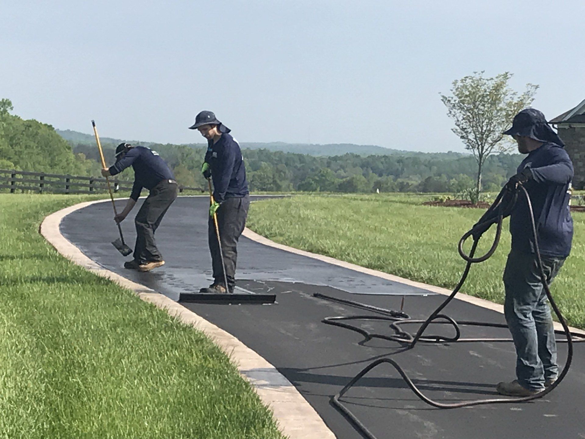 Residential sealcoating