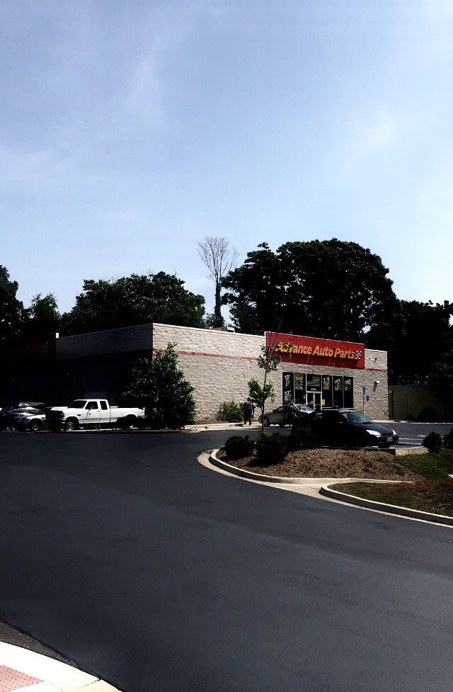 Commercial sealcoating