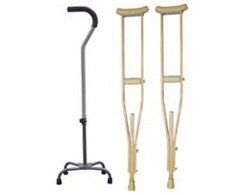 Cane and crutches