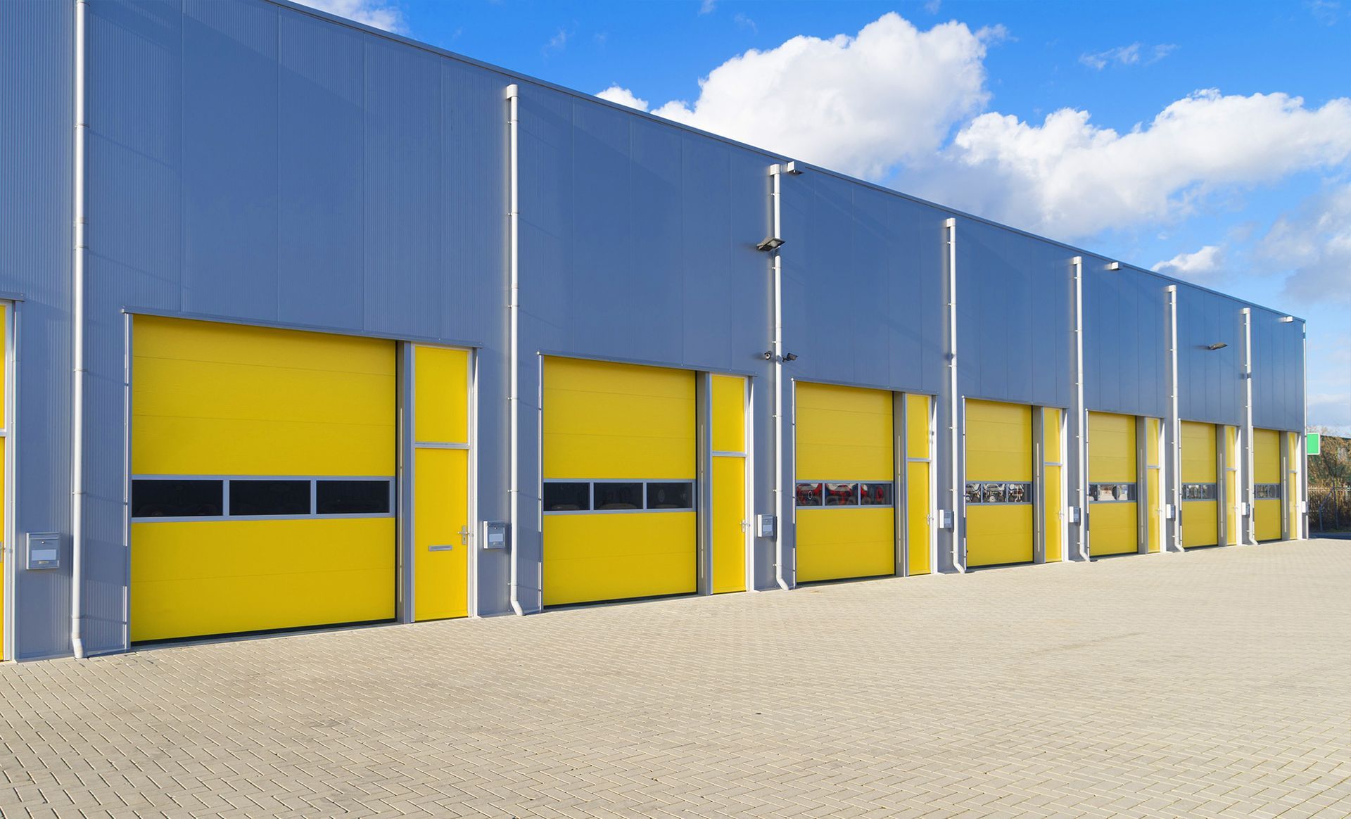 Commercial doors