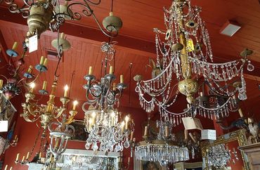 Antique chandeliers