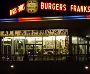 All American Hamburger Drive-In food