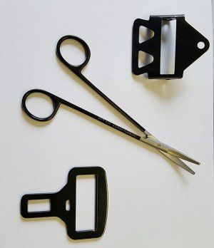 black chromium plated parts