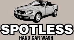 Spotless Hand Car Wash - logo