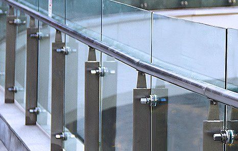 Glass railings