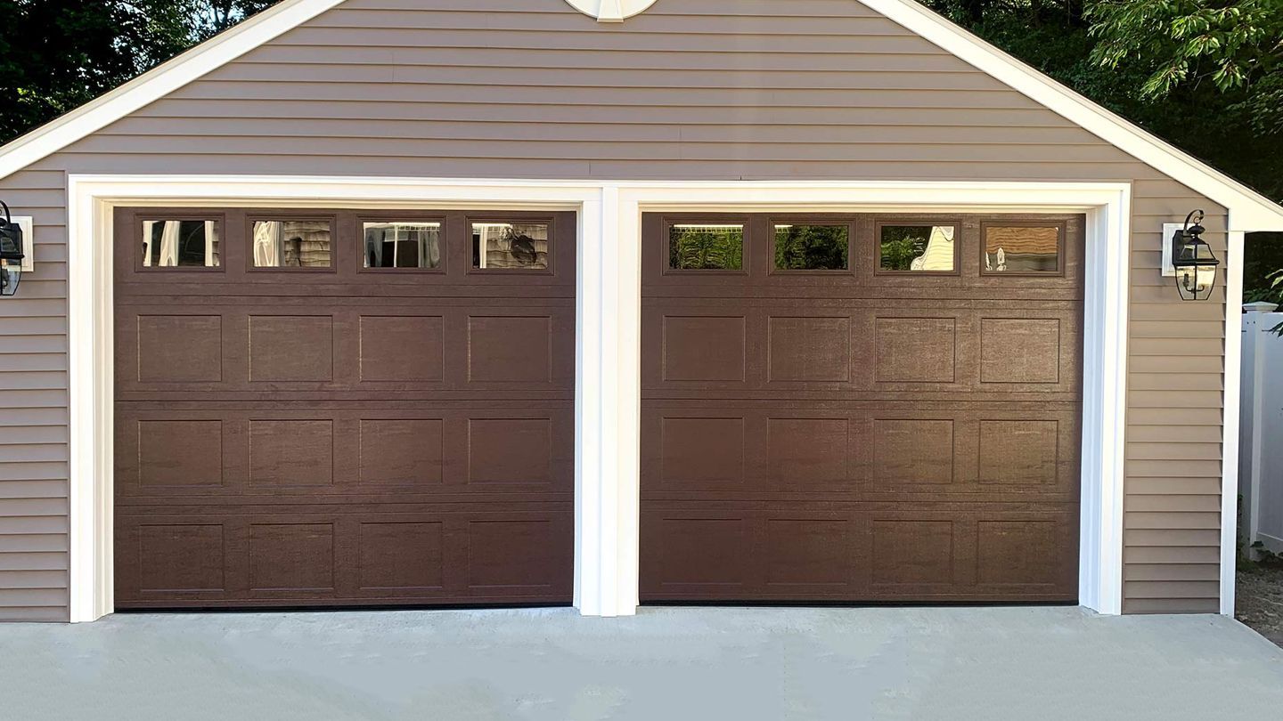 Garage trim installation