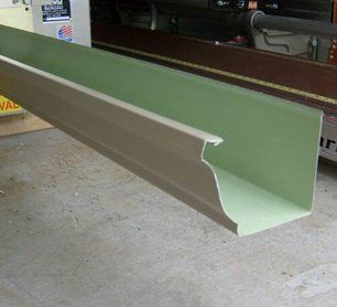 Machine for gutter making