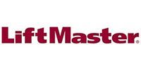 The liftmaster logo is red and white on a white background.