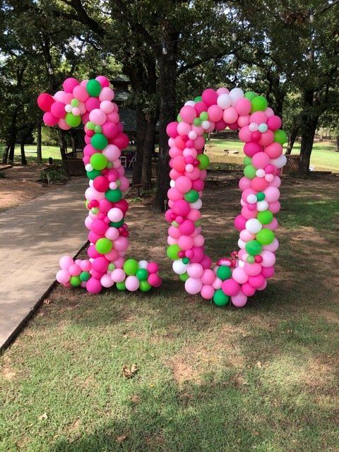 Organic Balloon Garland