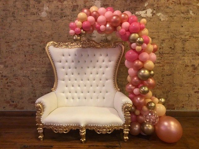 Organic Balloon Garland