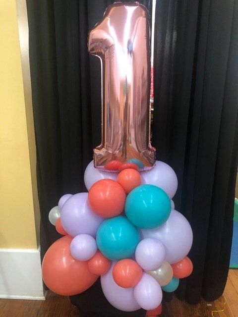 Organic Balloon Garland