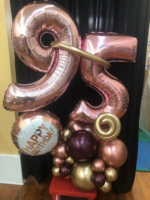 Organic Balloon Garland