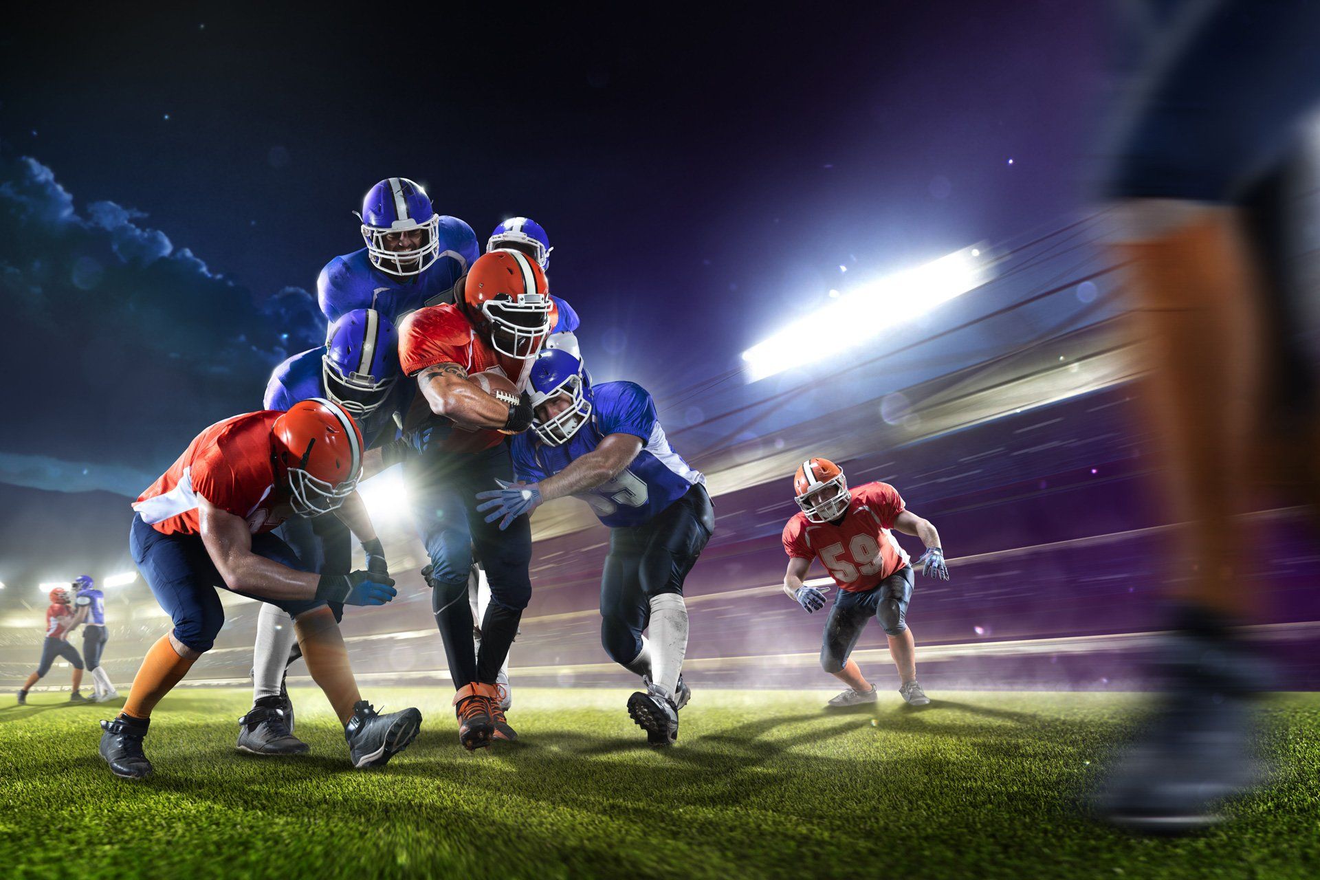 american football players