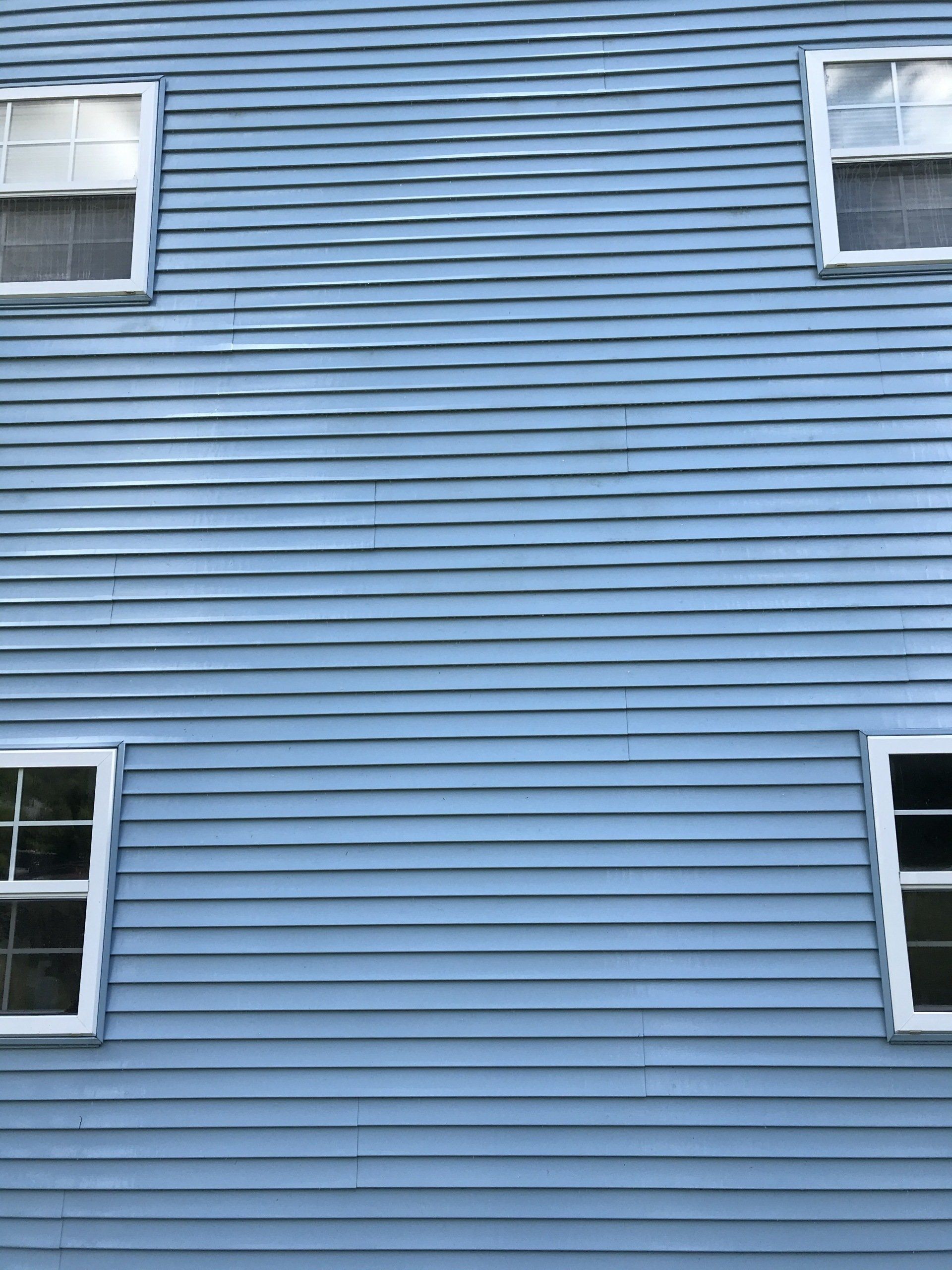 siding after