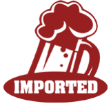 Imported beer icon