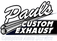 Paul's Custom Exhaust & Complete Auto Service - Logo