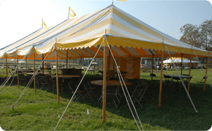 Tent for event