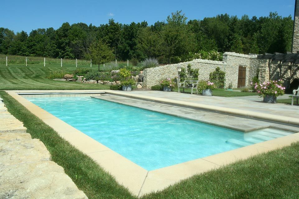 Custom designed pool