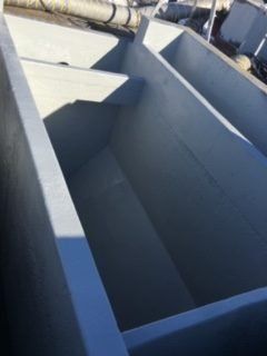 Cement tank box